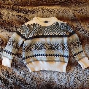Baby Gap fair isle sweater